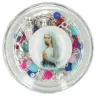 Mini chapelet multicolore + mousqueton + boîte