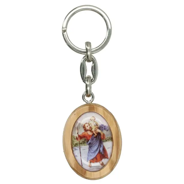 Sleutelhanger O.L.V. biddend / H Kristoffel Olijvenhout