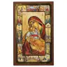 Icon 12 X 7.5 cm Virgin and Child