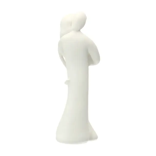 Ste famille 20 cm - résine blanche