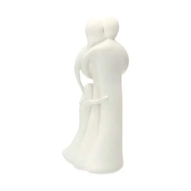 Ste famille 20 cm - résine blanche
