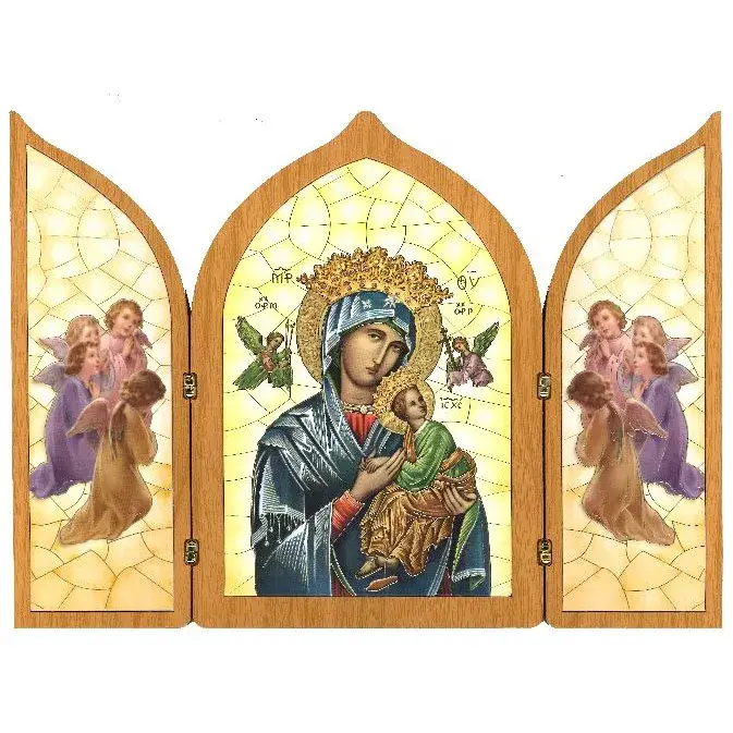 Triptyque 23 X H17 cm - Perpétuel Secours