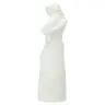 Vierge et enfant 13 cm - résine blanche