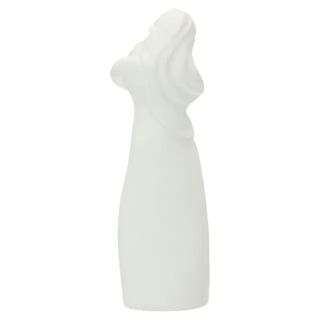 Vierge et enfant 13 cm - résine blanche