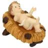 Enfant-Jesus 11 Cm + Berceau