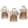 Angel 5 cm Glass bronze color Ass 3 / Set