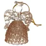 Angel 5 cm Glass bronze color Ass 3 / Set