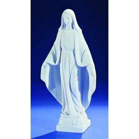 Miraculeuse - 22 cm - "marbre" blanc