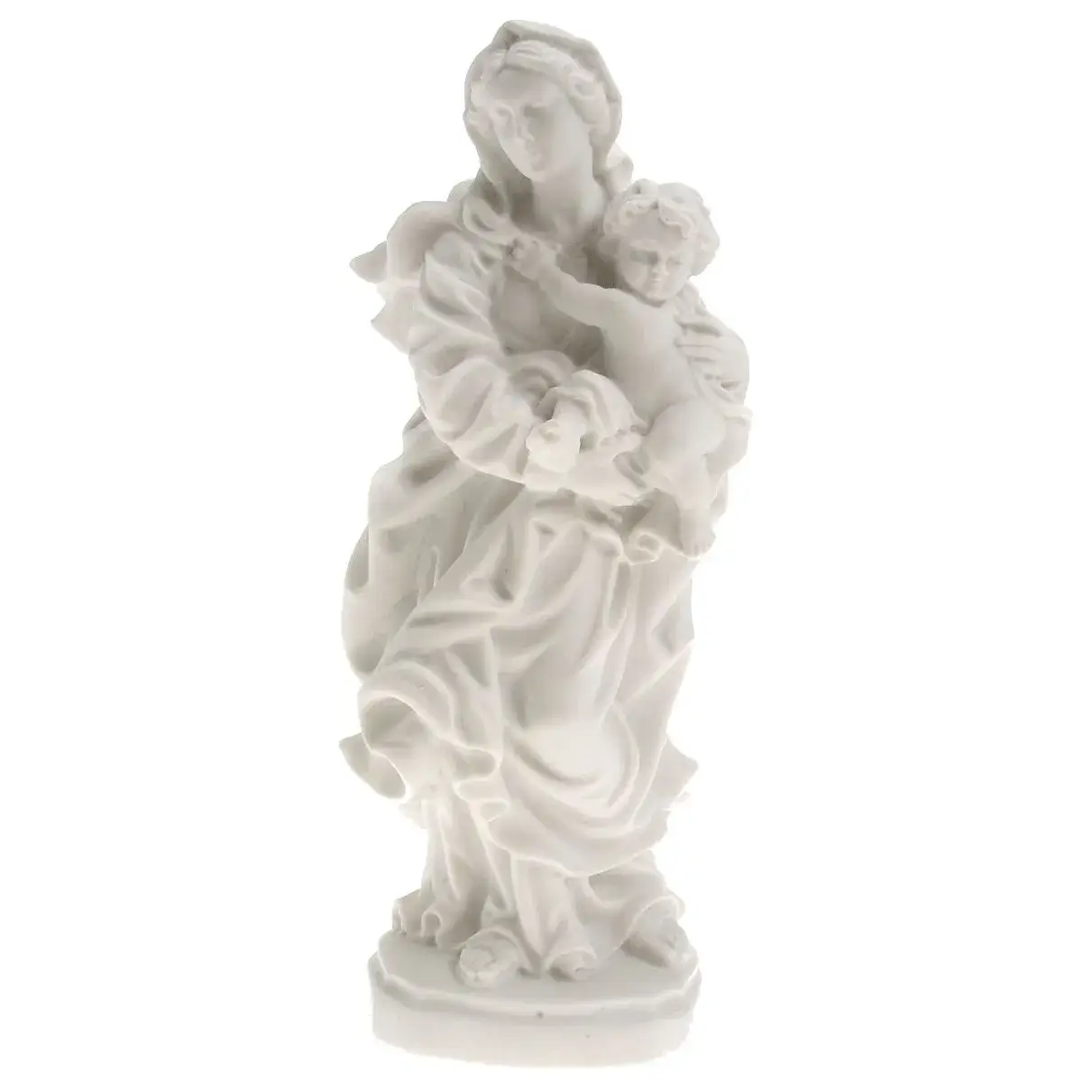 Beeld 20 cm - Del'cour - Wit