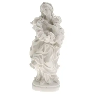 Beeld 20 cm - Del'cour - Wit
