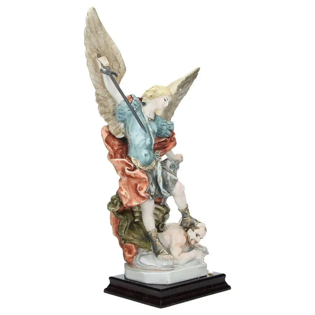 Saint Michel 31 cm "poussière de marbre"