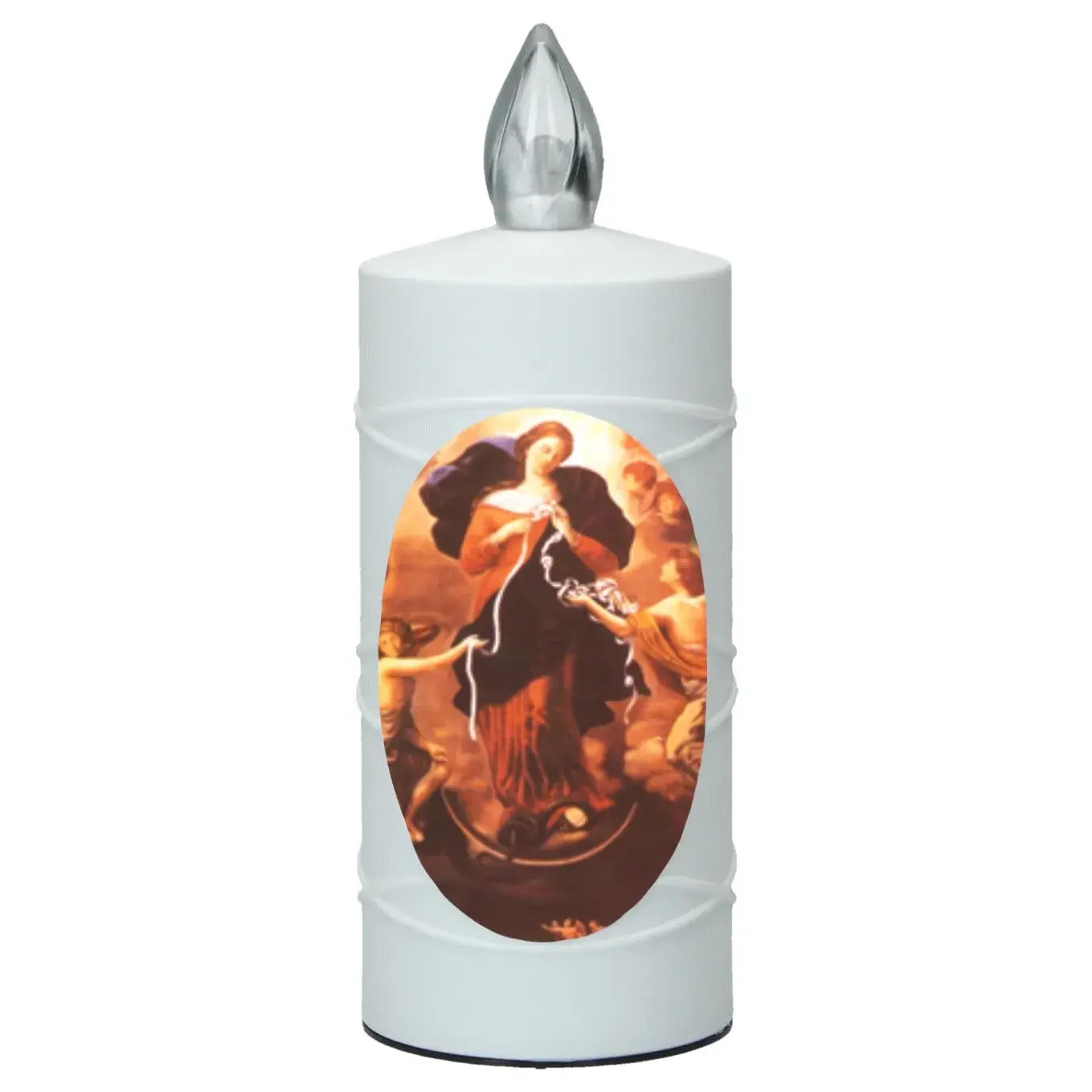 Lampe de cimetière Marie qui défait les noeuds avec 2 piles AA incluses