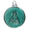 Médaille Scapulaire 32 mm Email Bleu