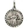 Scapular medal 16 mm Silver Plated