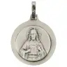 Scapular medal 16 mm Silver Plated
