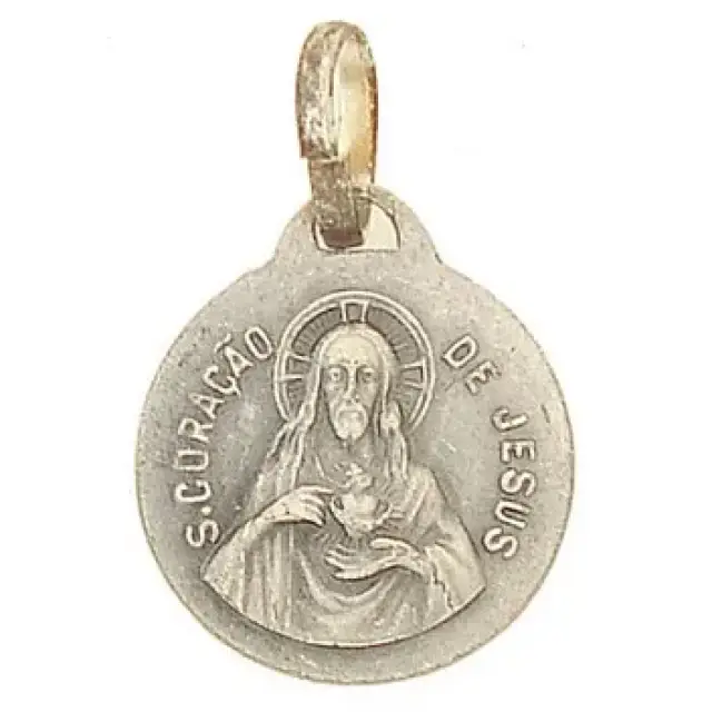 Scapular medal silver Metal 16 mm