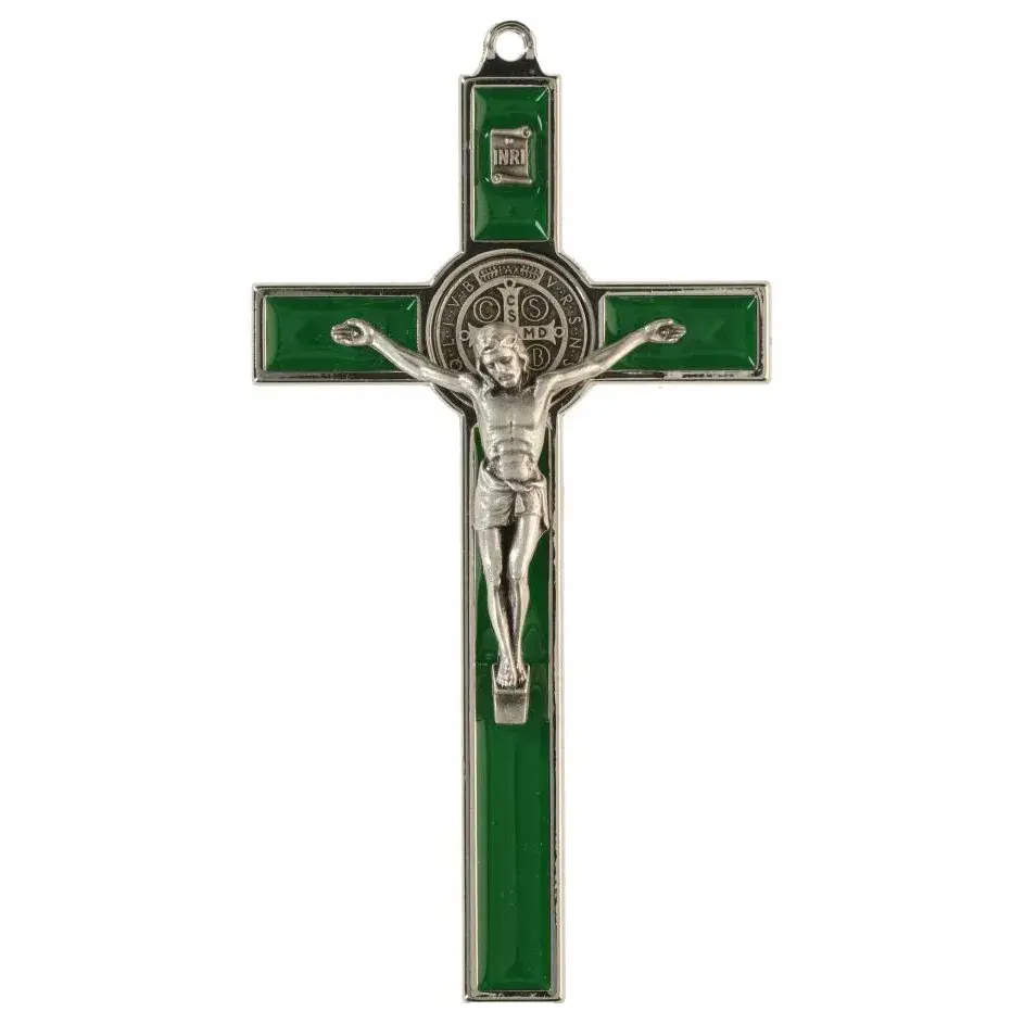 St. Benedict Cross 19 x 10 cm Bright