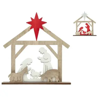 Christmas decoration with nativity