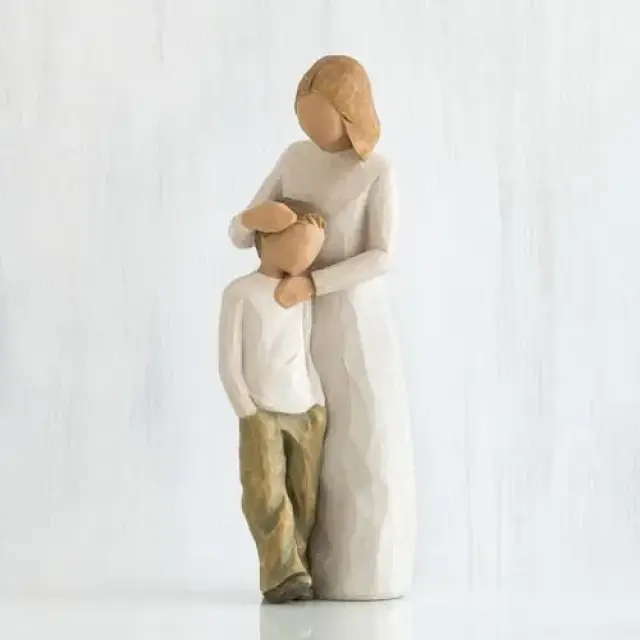 Statuette Willow Tree : Mere Et Fils 21 Cm - Mother & son
