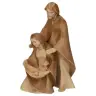 Wood Sculpte Ste Family 19 Cm 2 Tons wood