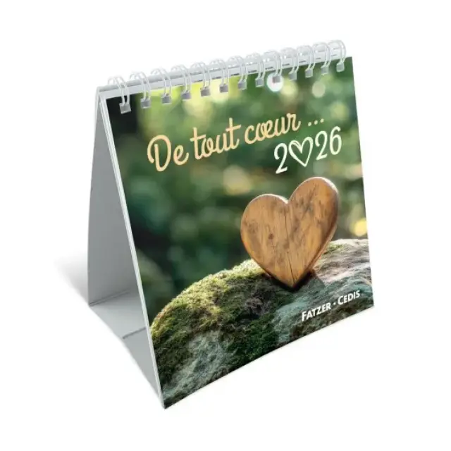 Calendrier 2027 - De tout coeur