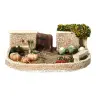 Decor voor santons de Provence Tuin - 16x14x7 cm