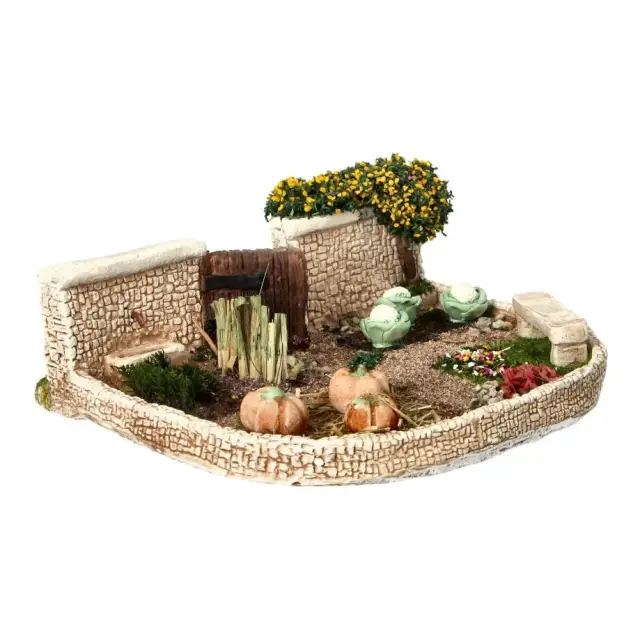 Decor voor santons de Provence Tuin - 16x14x7 cm