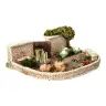 Decor voor santons de Provence Tuin - 16x14x7 cm