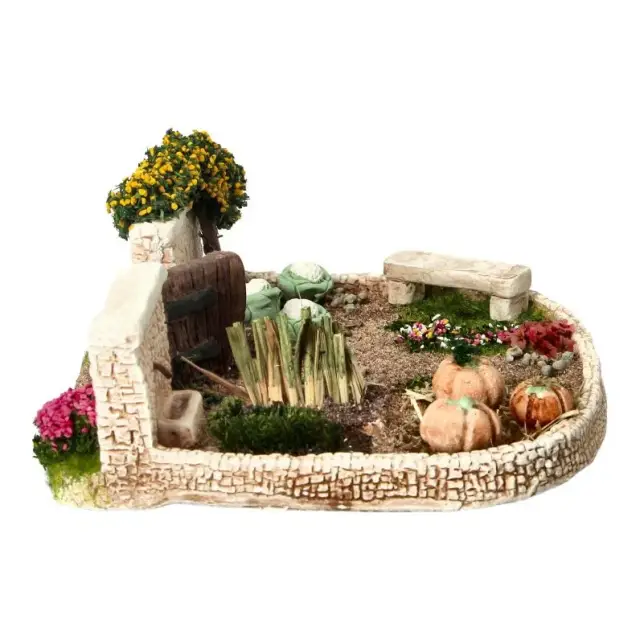 Decor voor santons de Provence Tuin - 16x14x7 cm