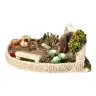 Decor voor santons de Provence Tuin - 16x14x7 cm
