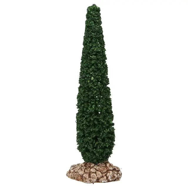 Décor pour santons de Provence Cyprès de Provence H 12 cm