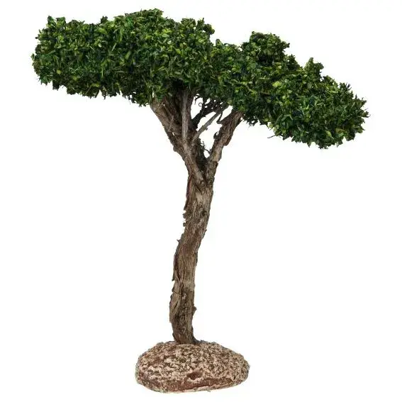 Décor pour santons de Provence Pin parasol H 15 cm