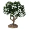 Provencaalse decor Witte boom H 15 cm