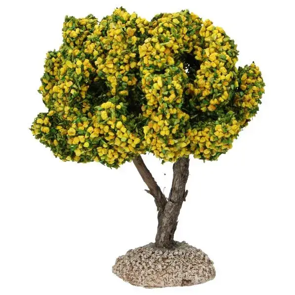 Décor pour santons de Provence Mimosa H 15 cm