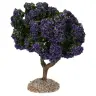 Décor pour santons de Provence Arbre lavande H 15 cm