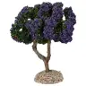 Décor pour santons de Provence Arbre lavande H 15 cm