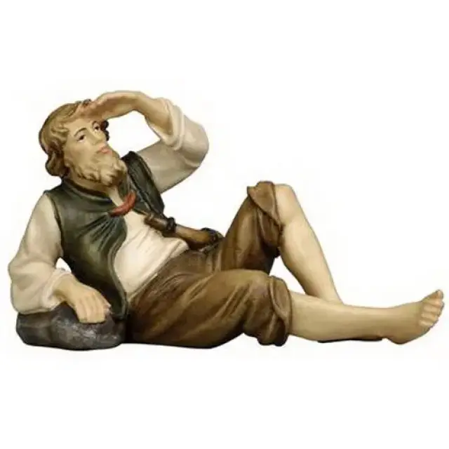 Berger Couche pour personnages de crèche de 12 cm Couleur