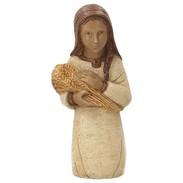 Bergère aux épis - 21,5 cm - Jaune / Sienne