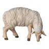 Kerstgroep Heide Hannah Houtsnijwerk : schaap/Grazend voor kerstfiguren van 20 cm / Gekleurd