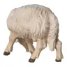 Kerstgroep Heide Hannah Houtsnijwerk : schaap/Grazend voor kerstfiguren van 20 cm / Gekleurd