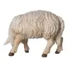 Kerstgroep Heide Hannah Houtsnijwerk : schaap/Grazend voor kerstfiguren van 20 cm / Gekleurd