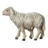 Kerstgroep Heide Hannah Houtsnijwerk : Groep 2 Schapen voor kerstfiguren van 20 cm/ Gekleurd