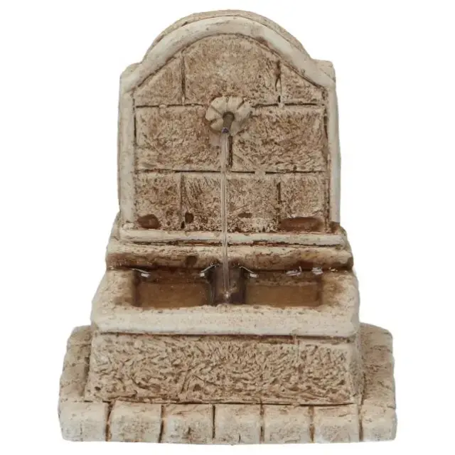 Décor pour santons de Provence Fontaine 7x6x6 cm