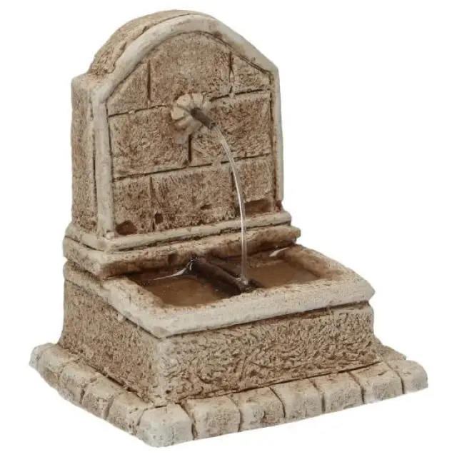 Décor pour santons de Provence Fontaine 7x6x6 cm
