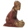 Mage Gaspar à genou - 23 cm - rouge/brun