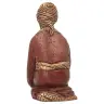 Mage Gaspar à genou - 23 cm - rouge/brun