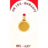 Medaille Or 18 Crts St Antoine 13 Mm