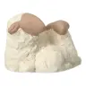 Nativity scene Onillon 10 cm stone white - Ewe with lamb