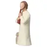 Nativity scene Onillon 10 cm stone white - Shepherd with a flute
