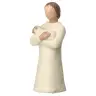 Nativity scene Onillon 10 cm stone white - Shepherd with sheep